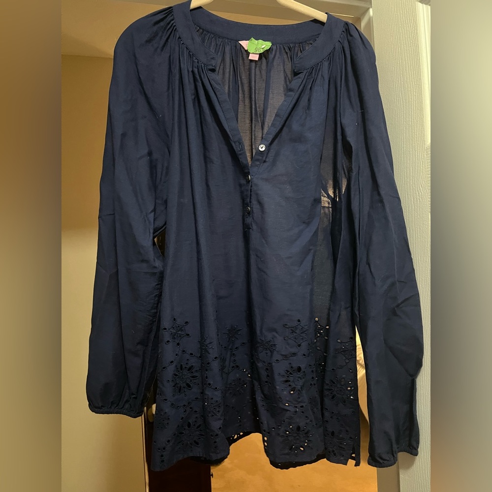 Lily Pulitzer cotton cutout Elsa. XL